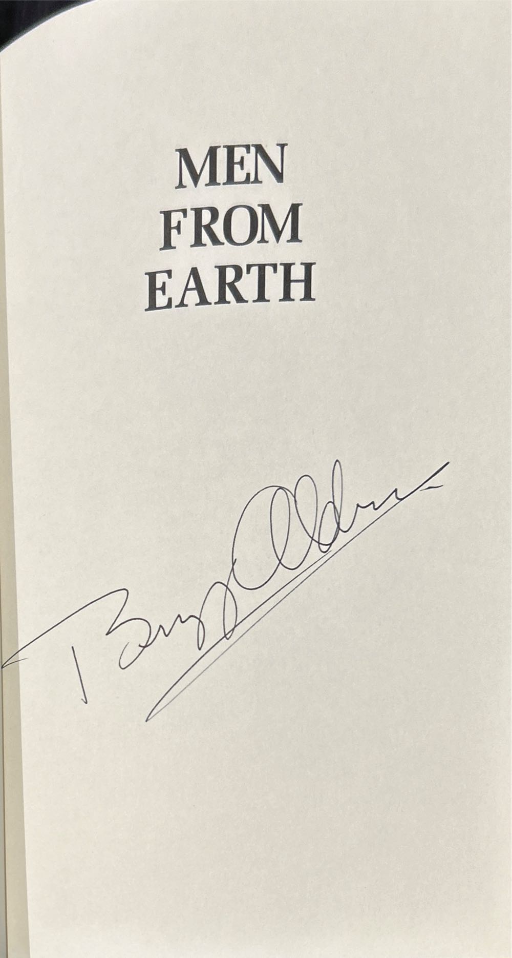Men From Earth - Buzz Aldrin (Bantam Books - Hardcover) book collectible [Barcode 9780553053746] - Main Image 3