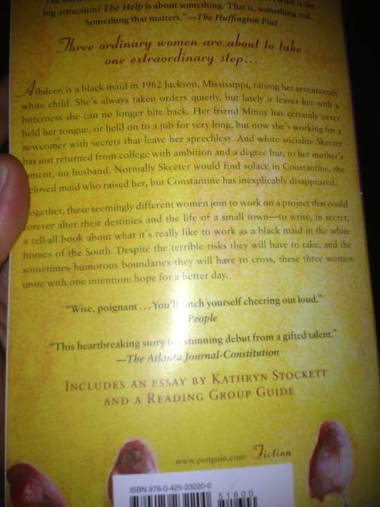 The Help - Kathryn Stockett (The Penguin Group - Trade Paperback) book collectible [Barcode 9780425232200] - Main Image 2