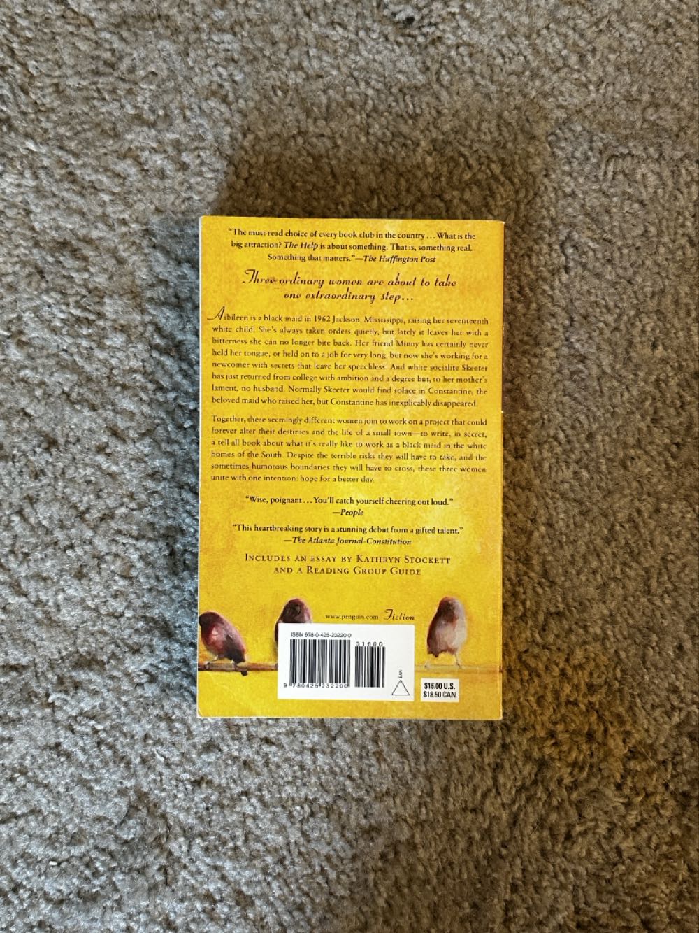 The Help - Kathryn Stockett (The Penguin Group - Trade Paperback) book collectible [Barcode 9780425232200] - Main Image 3