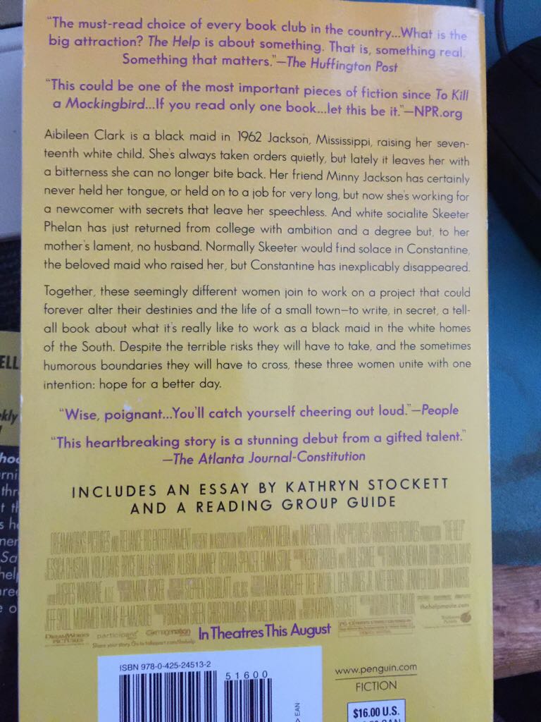 Help, The - Kathryn Stockett (Berkley Trade - Paperback) book collectible [Barcode 9780425245132] - Main Image 2