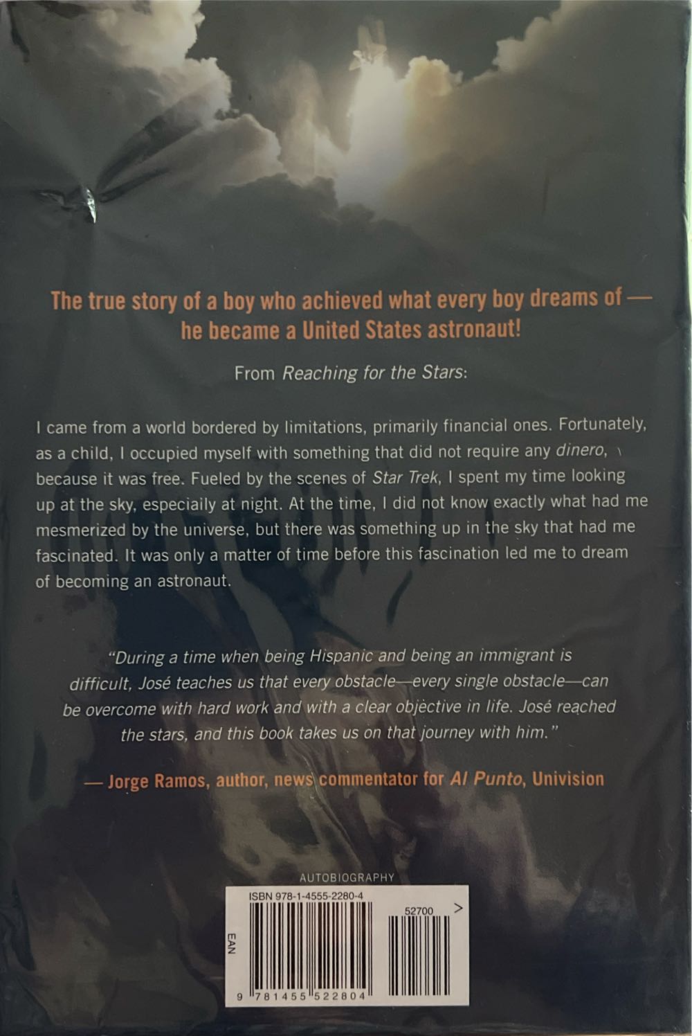 Reaching For The Stars - Jose M. Hernandez (Center Street - Hardcover) book collectible [Barcode 9781455522804] - Main Image 2