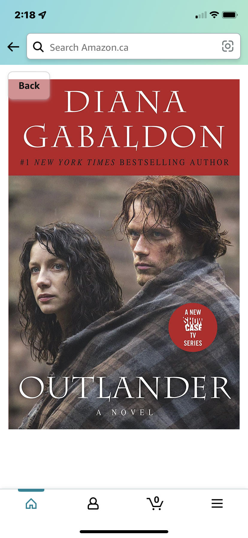 Outlander - Diana Gabaldon (Turtleback Books - Hardcover) book collectible [Barcode 9780613237505] - Main Image 2