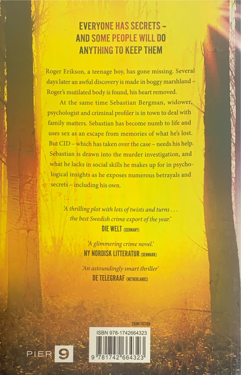 Dark Secrets - Michael Hjorth (Pier 9 - Trade Paperback) book collectible [Barcode 9781742664323] - Main Image 2