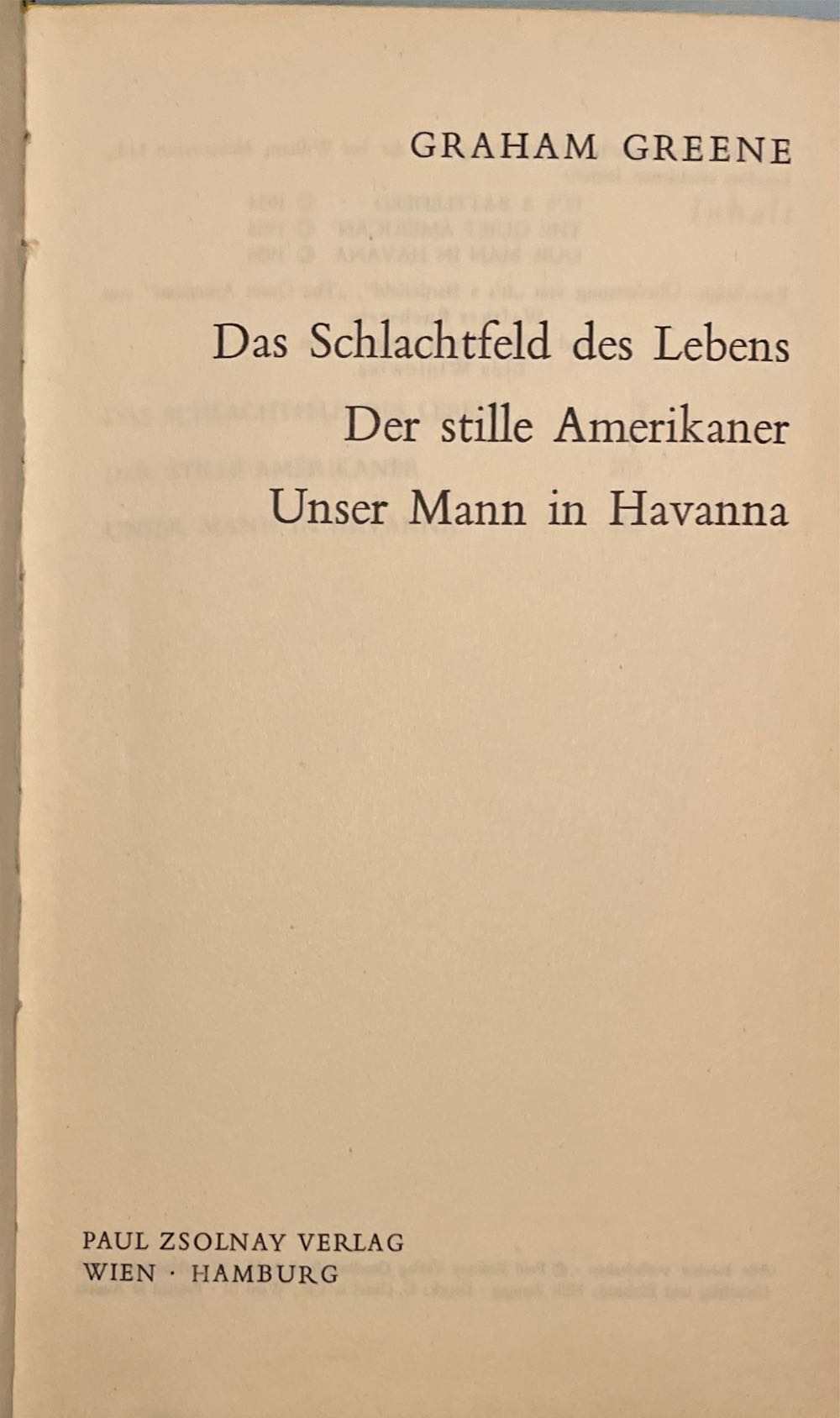 The Third Man - Graham Greene (Lorrimer Publishing Ltd.) book collectible [Barcode 9780571126347] - Main Image 2