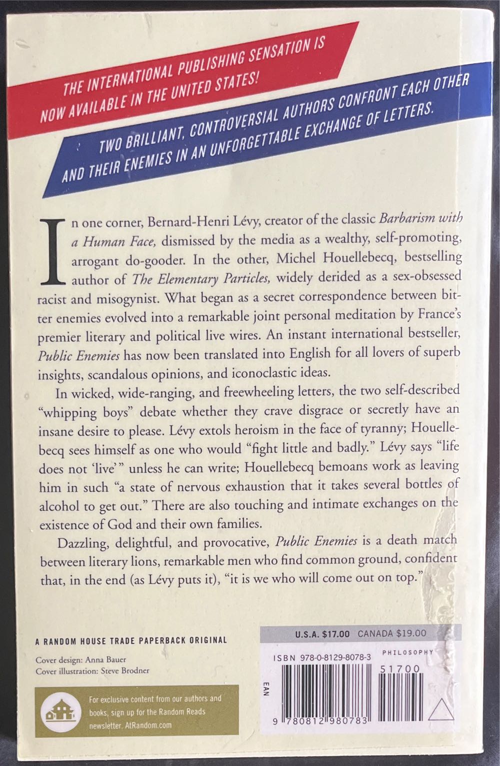 Public Enemies - Michel Houellebecq (Random House, Inc. - Paperback) book collectible [Barcode 9780812980783] - Main Image 2