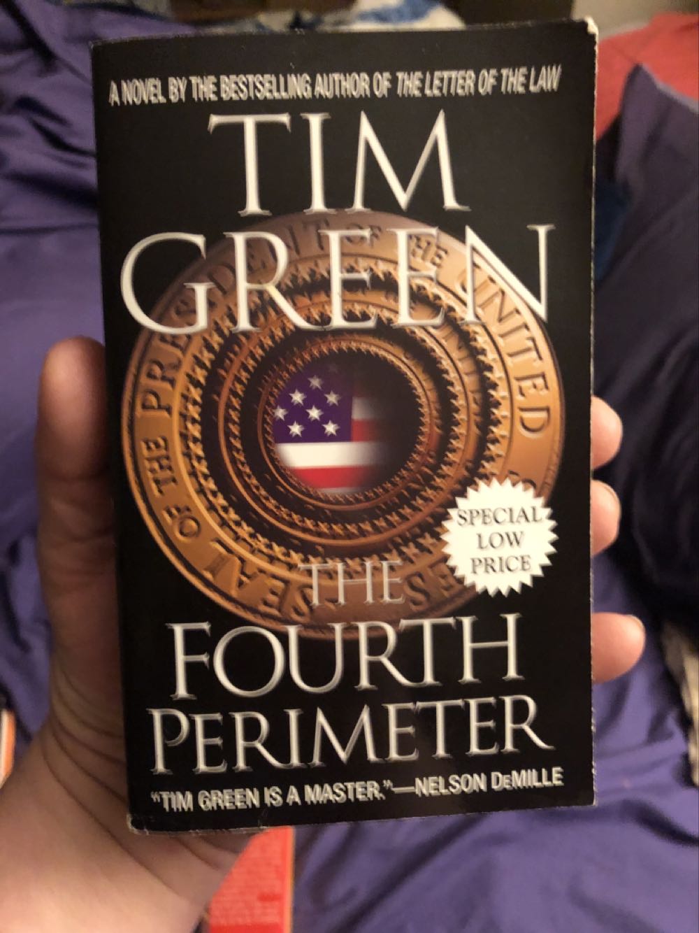 The Fourth Perimeter - Tim Green (Kessinger Pub Co) book collectible [Barcode 9780446617246] - Main Image 2