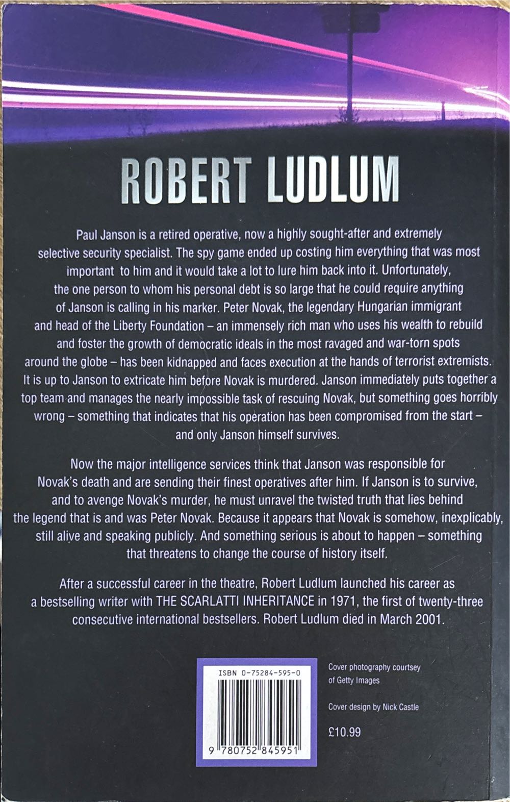 01 - The Janson Directive - Robert Ludlum (Orion - Paperback) book collectible [Barcode 9780752845951] - Main Image 2