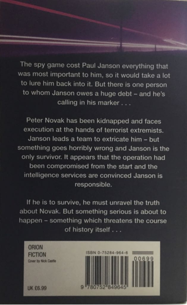 The Janson Directive - Robert Ludlum (An Orion Paperback - Paperback) book collectible [Barcode 9780752849645] - Main Image 2