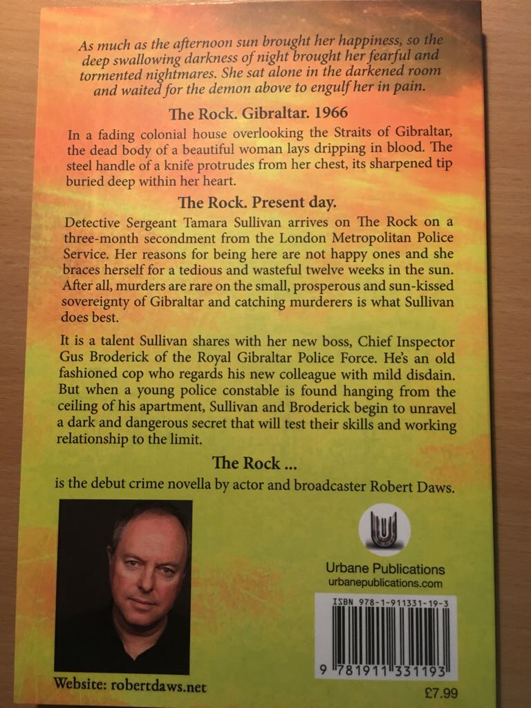 The Rock - Robert Daws (Urbane Publications - Paperback) book collectible [Barcode 9781911331193] - Main Image 2