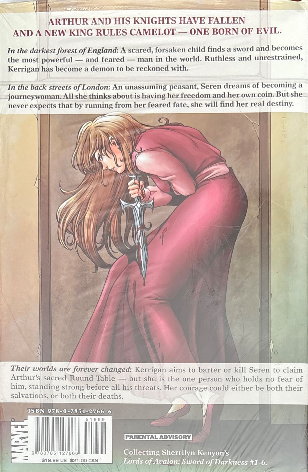 Sherrilyn Kenyon: Kinley MacGregor Lords Of Avalon #1-6 Sword Of Darkness - Sherrilyn Kenyon (Marvel - Hardcover) book collectible [Barcode 9780785127666] - Main Image 2