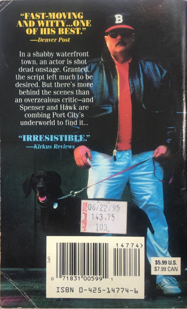 Walking Shadow - Robert B. Parker (Berkley Books - Paperback) book collectible [Barcode 9780425147740] - Main Image 2