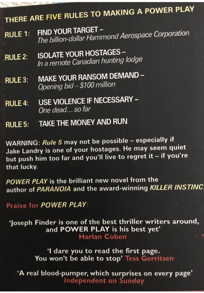 Power Play  book collectible - Main Image 2
