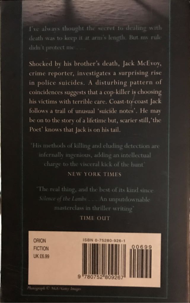 The Poet - Michael Connelly (Orion Books - Paperback) book collectible [Barcode 9780752809267] - Main Image 2