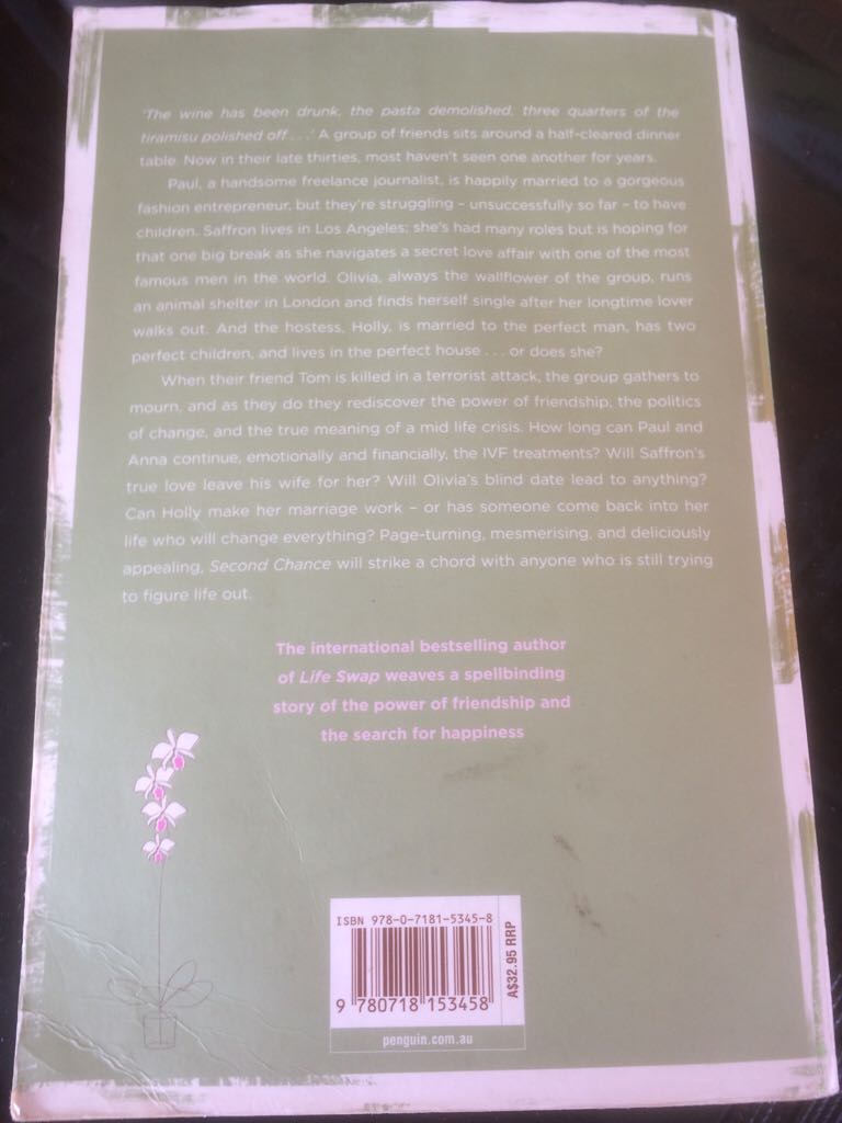 Second Chance - Jane Green (Penguin Group - Paperback) book collectible [Barcode 9780718153458] - Main Image 2