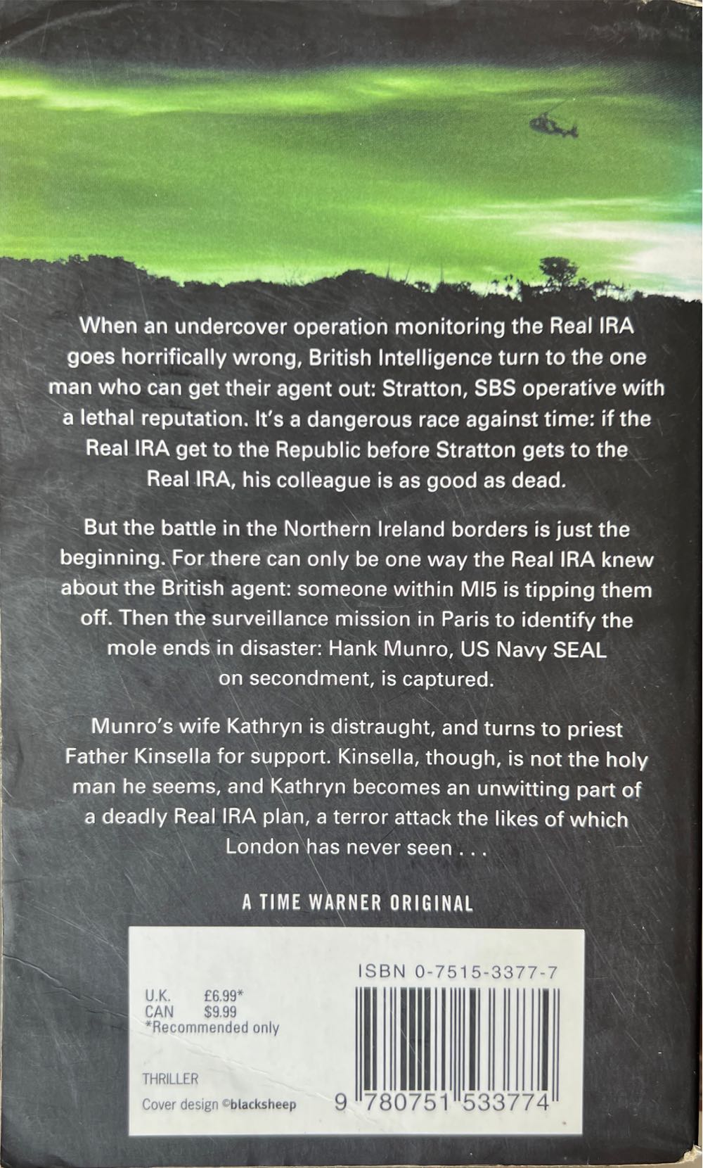 The Hostage - Duncan Falconer (Time Warner Paperbacks - Paperback) book collectible [Barcode 9780751533774] - Main Image 2