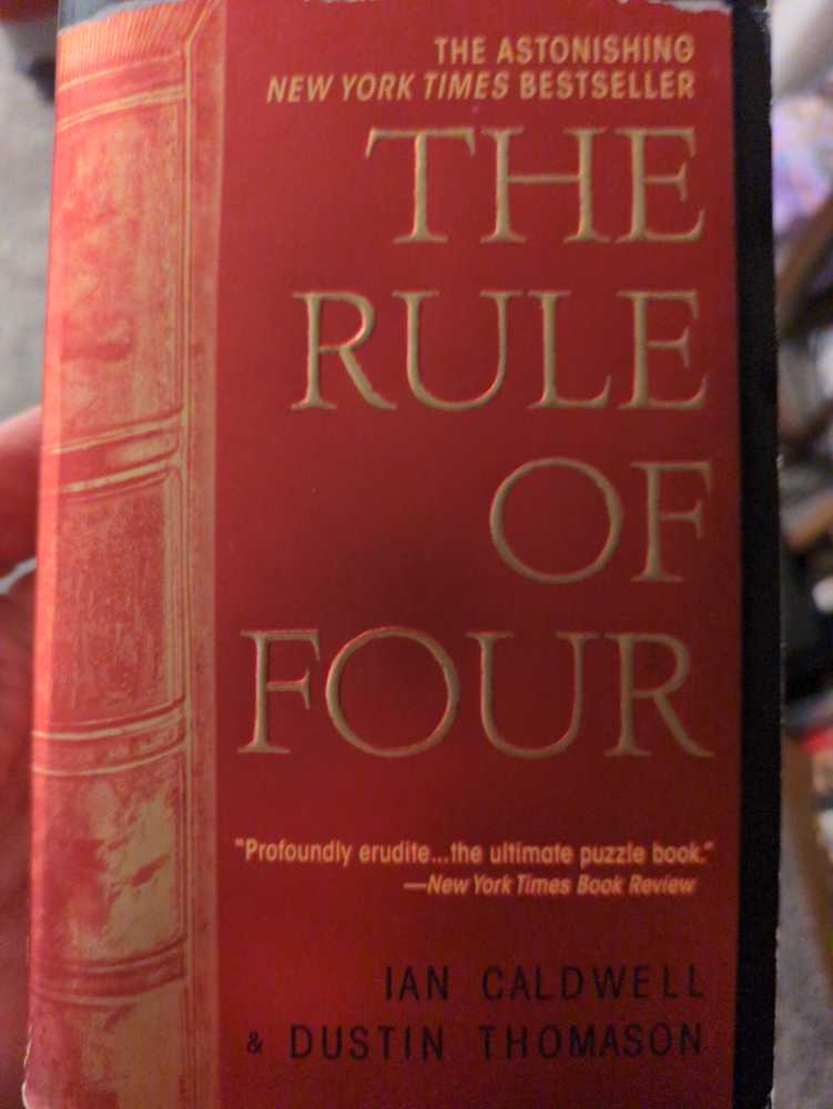 The Rule Of Four - Ian Caldwell (Dell - Paperback) book collectible [Barcode 9780440241355] - Main Image 3