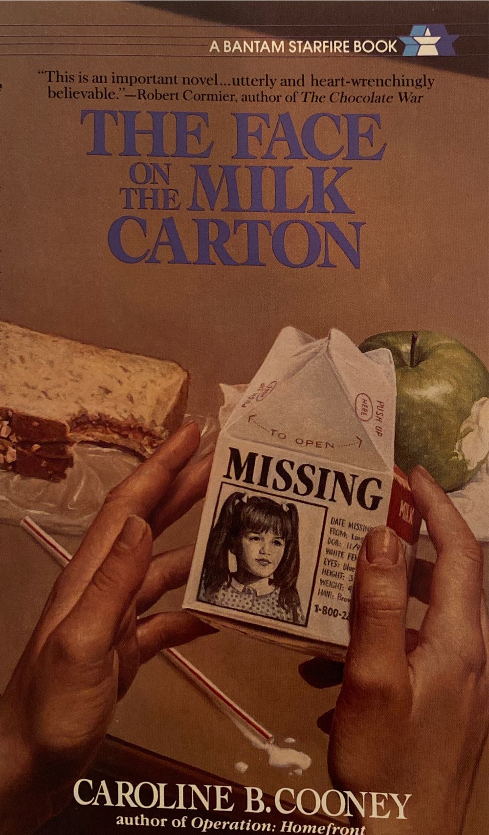 The Face on the Milk Carton - Caroline B. Cooney (Starfire - Paperback) book collectible [Barcode 9780553289589] - Main Image 3