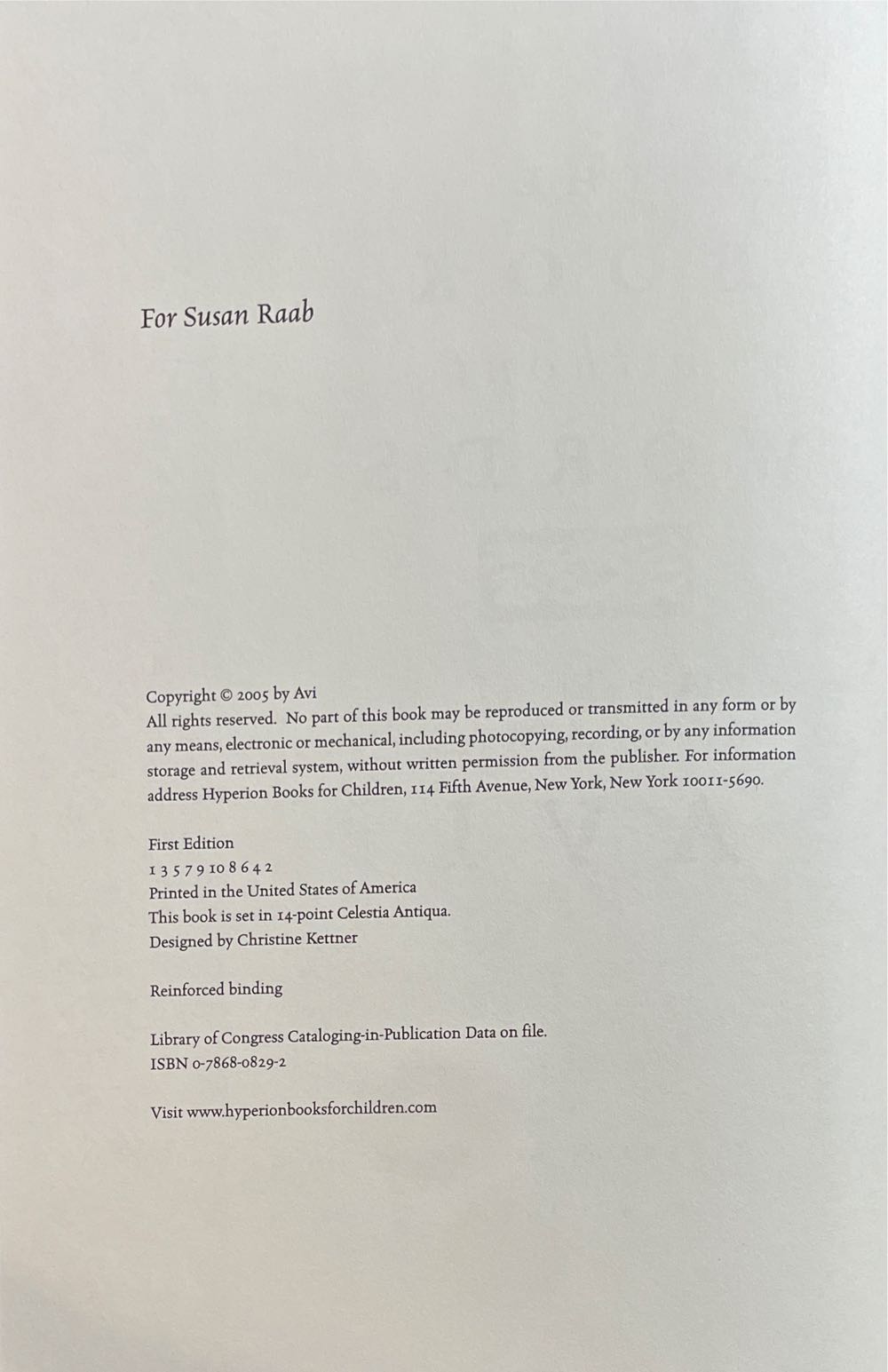 The Book Without Words - Avi (Hyperion Books for Children - Hardcover) book collectible [Barcode 9780786848881] - Main Image 2