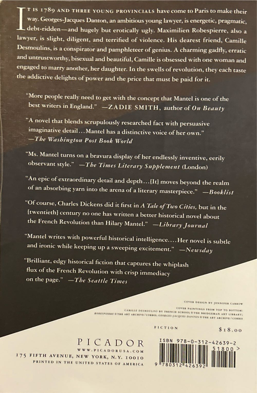 A Place of Greater Safety - Hilary Mantel (Paperback) book collectible [Barcode 9780312426392] - Main Image 2