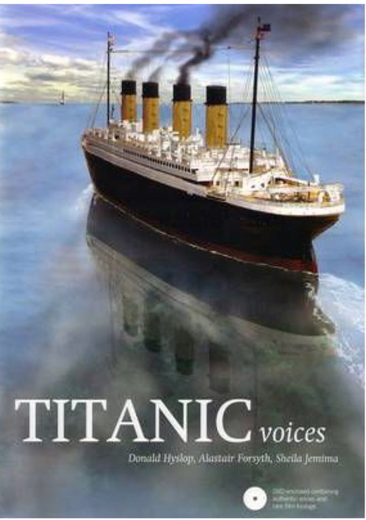 Titanic Voices - Donald Hyslop book collectible - Main Image 1