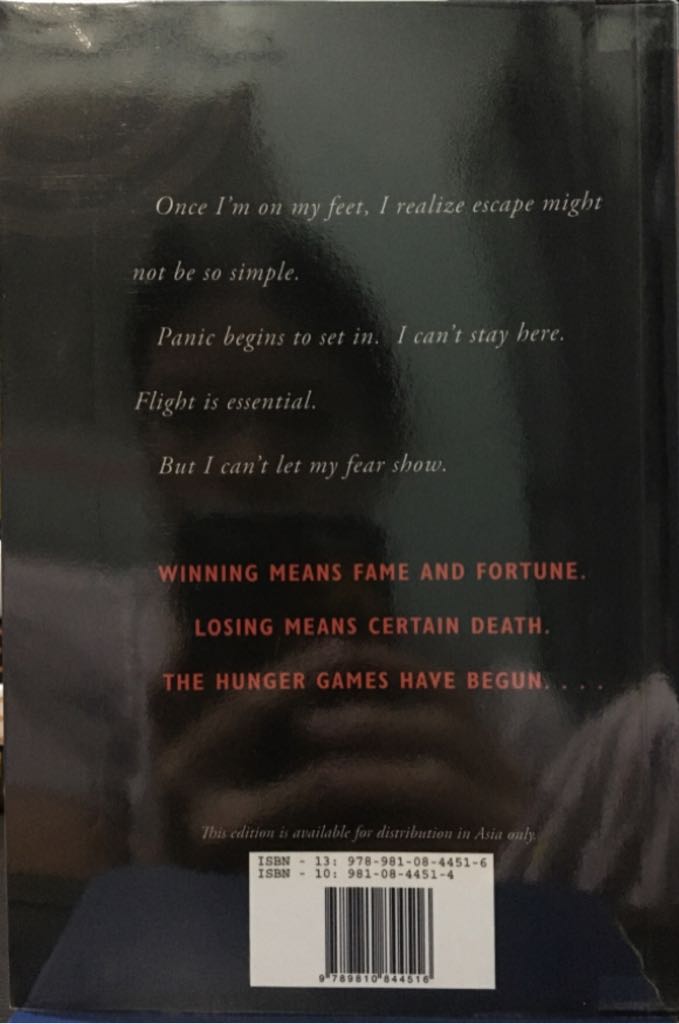 The Hunger Games - Suzanne Collins (Scholastic Singapore - Paperback) book collectible [Barcode 9789810844516] - Main Image 2