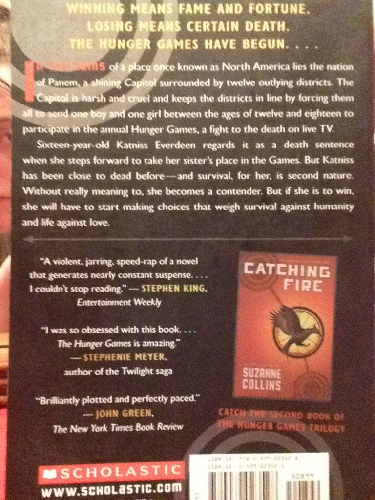 The Hunger Games  book collectible - Main Image 2