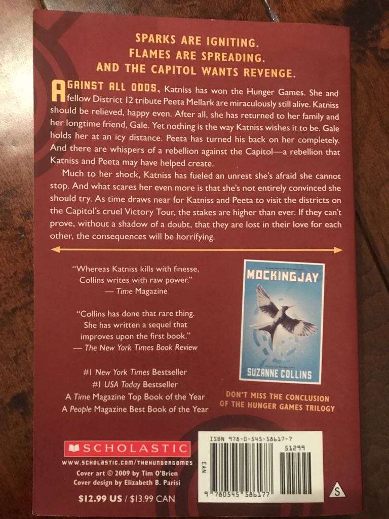 Catching Fire  book collectible - Main Image 2