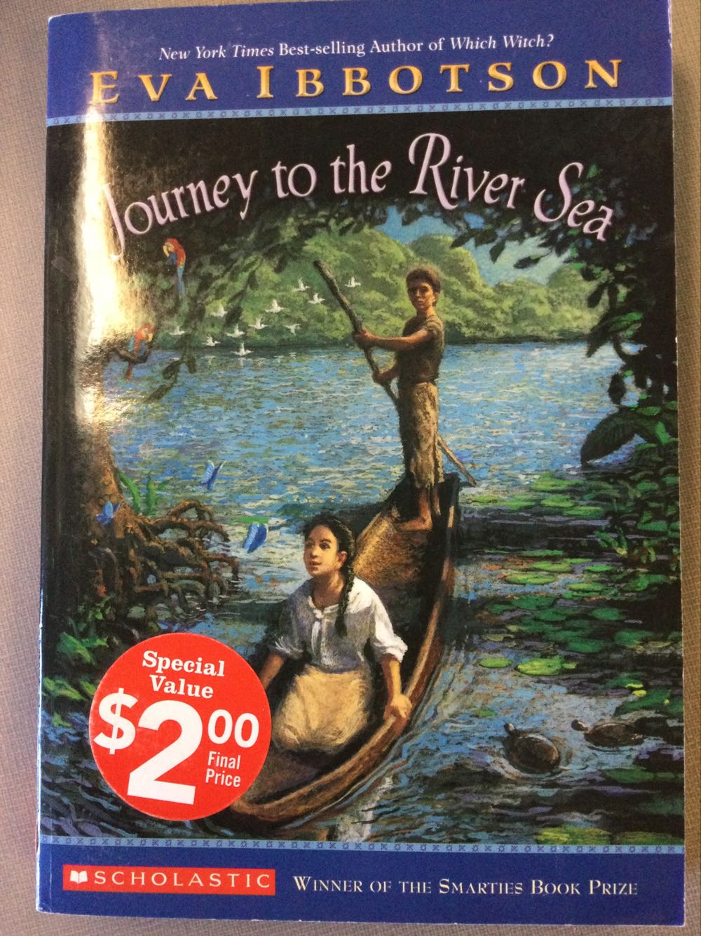 Journey To The River Sea - Eva Ibbotson (Scholastic - Paperback) book collectible [Barcode 9780439567633] - Main Image 2