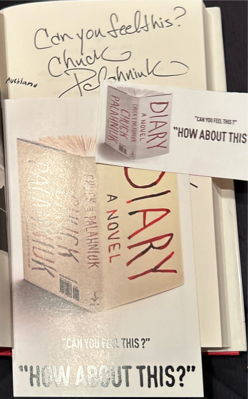 Diary - Chuck Palahniuk (Doubleday Books - Hardcover) book collectible [Barcode 9780385509473] - Main Image 4