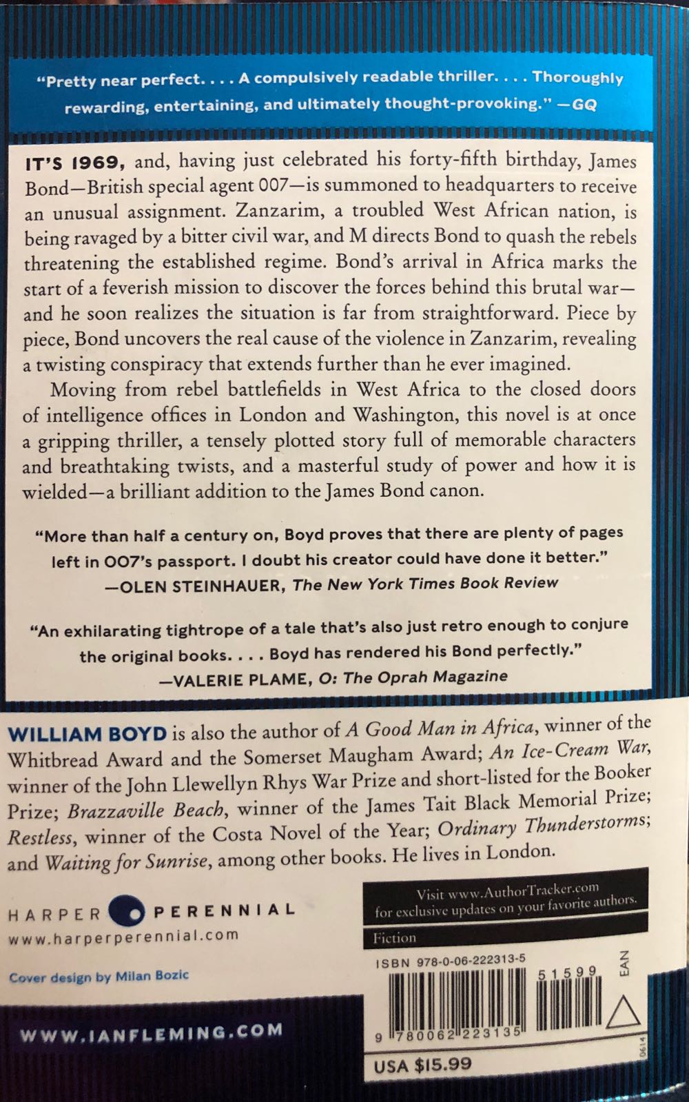 Solo - William Boyd (Harper Perennial - Paperback) book collectible [Barcode 9780062223135] - Main Image 2