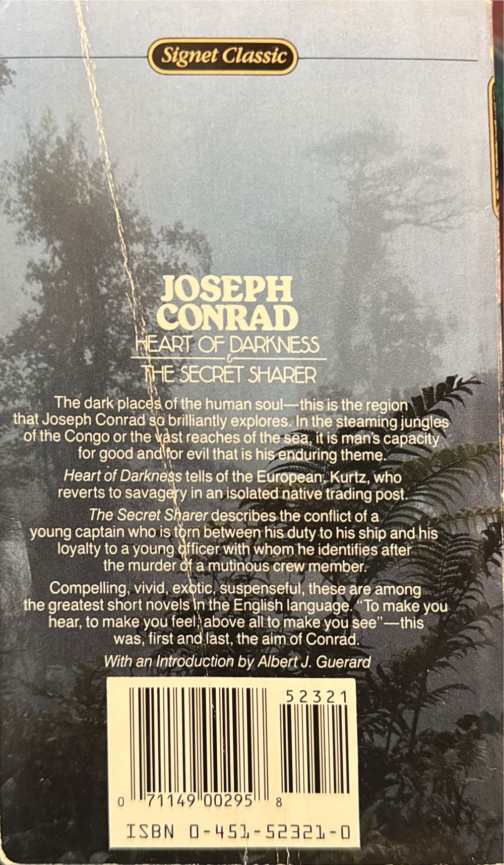 Heart Of Darkness - Joseph Conrad (New Amer Library) book collectible [Barcode 9780451523211] - Main Image 2
