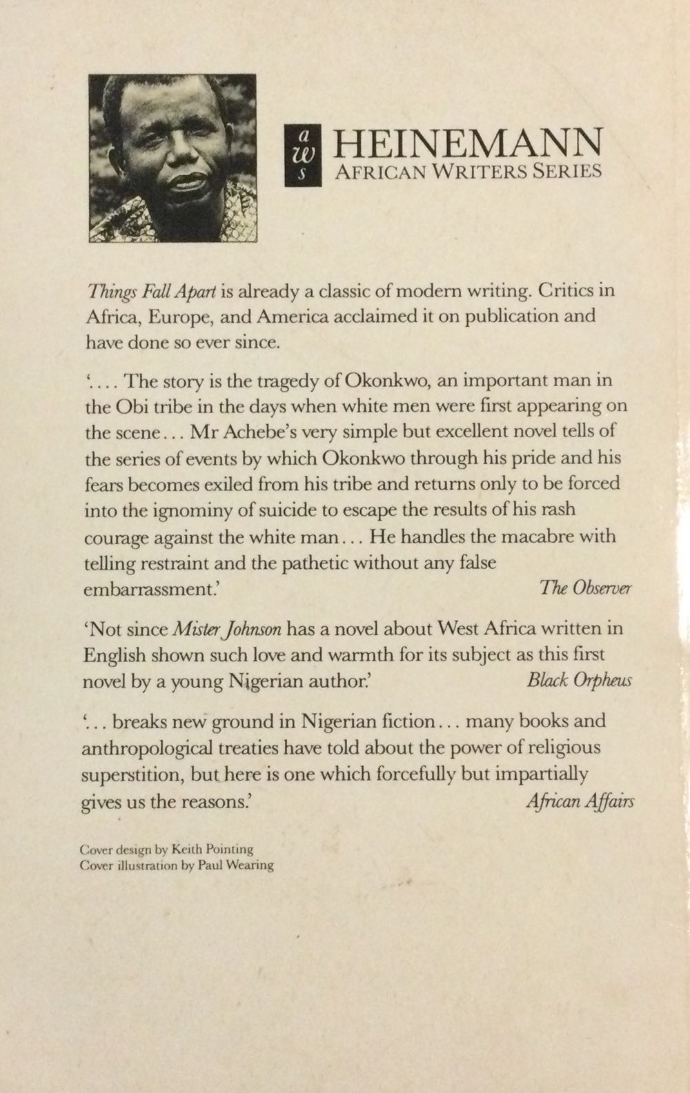Things Fall Apart - Chinua Achebe (Heinemann - Paperback) book collectible [Barcode 9780435905262] - Main Image 2