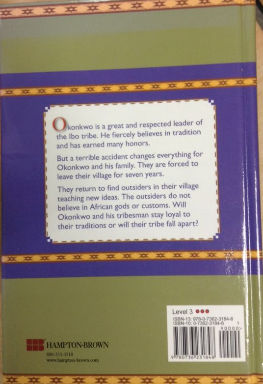 Things Fall Apart - Chinua Achebe book collectible [Barcode 9780736231848] - Main Image 2