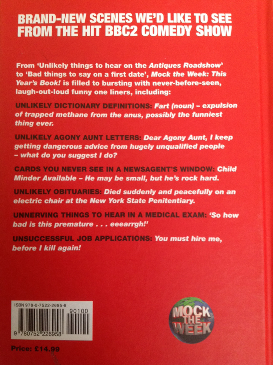 Mock The Week - Dan Patterson (Pan Macmillan - Hardcover) book collectible [Barcode 9780752226958] - Main Image 2