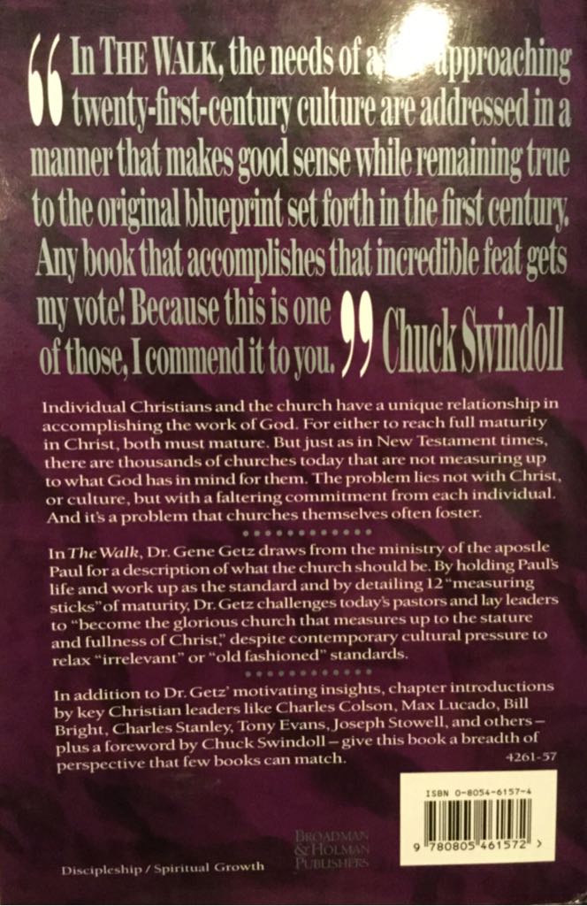 The Walk - Lee Goldberg (B & H Publishing Group - Hardcover) book collectible [Barcode 9780805461572] - Main Image 2