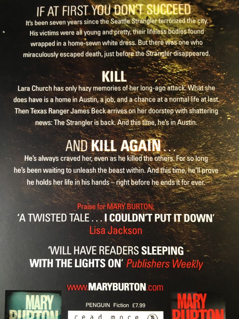 The 7th Victim - Mary Burton (Michael Joseph) book collectible [Barcode 9780718177140] - Main Image 2