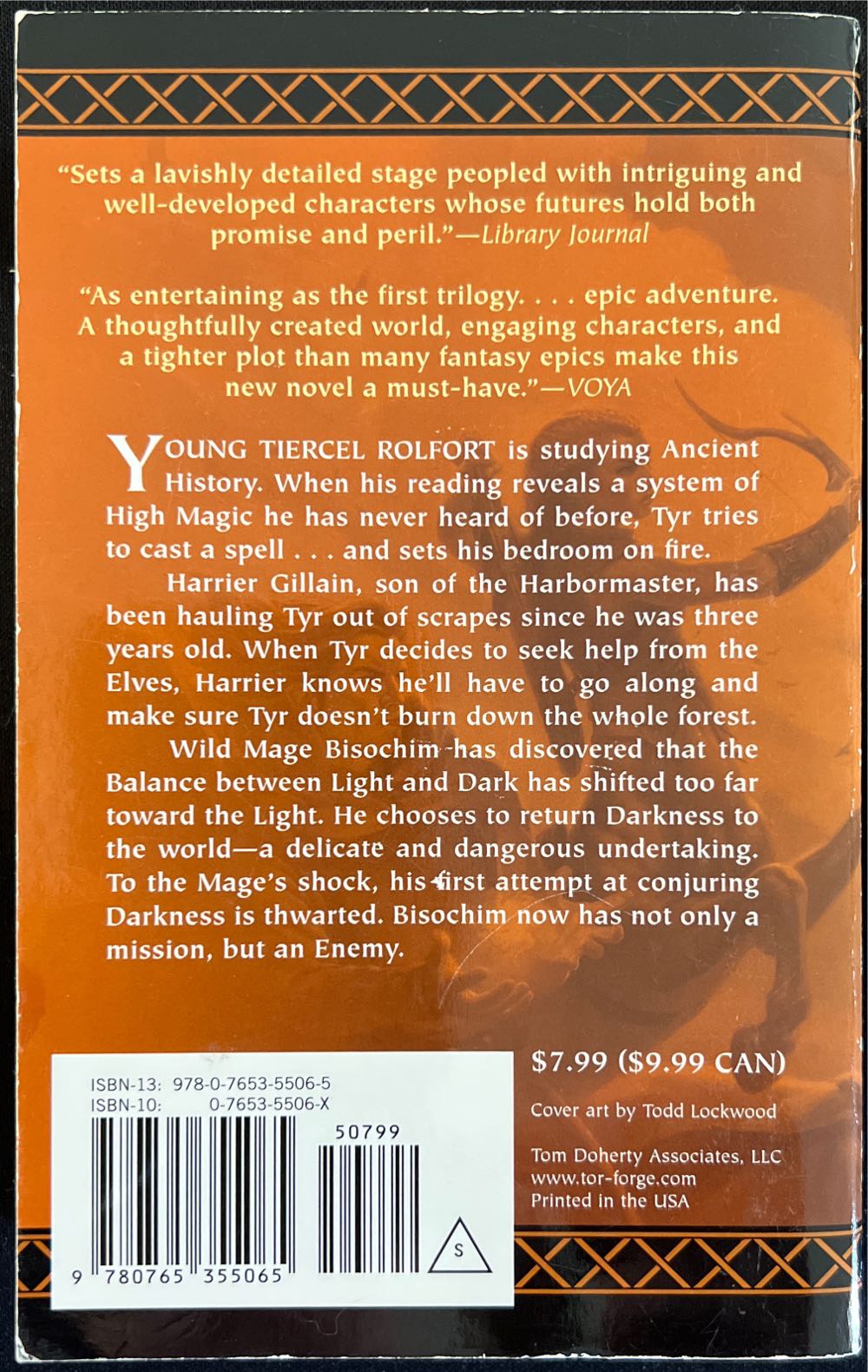 The Phoenix Unchained - Mercedes Lackey (Tor Fantasy - Paperback) book collectible [Barcode 9780765355065] - Main Image 2