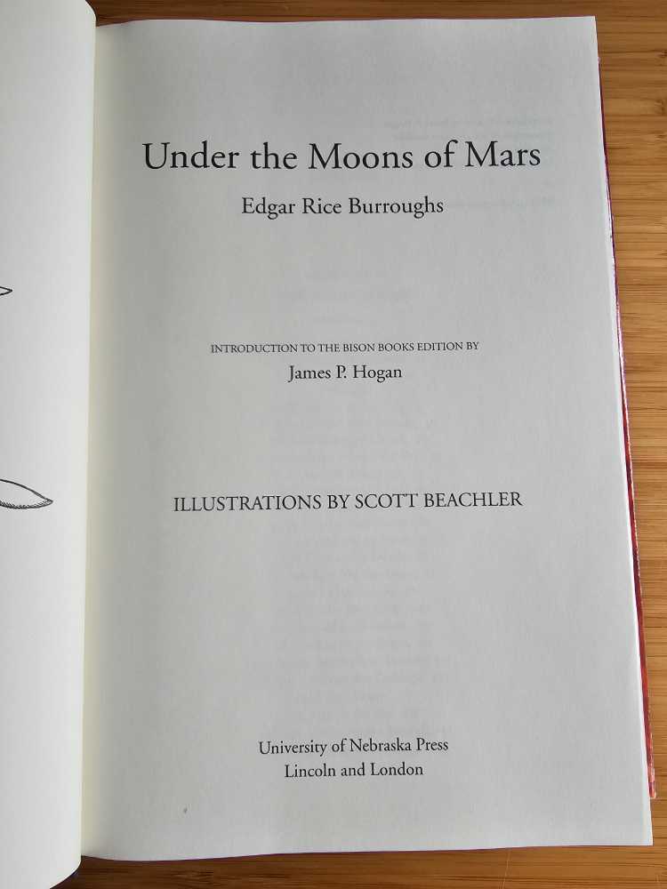 Under the Moons of Mars - Edgar Rice Burroughs (Science Fiction Book Club - Hardcover) book collectible [Barcode 9780739438008] - Main Image 4