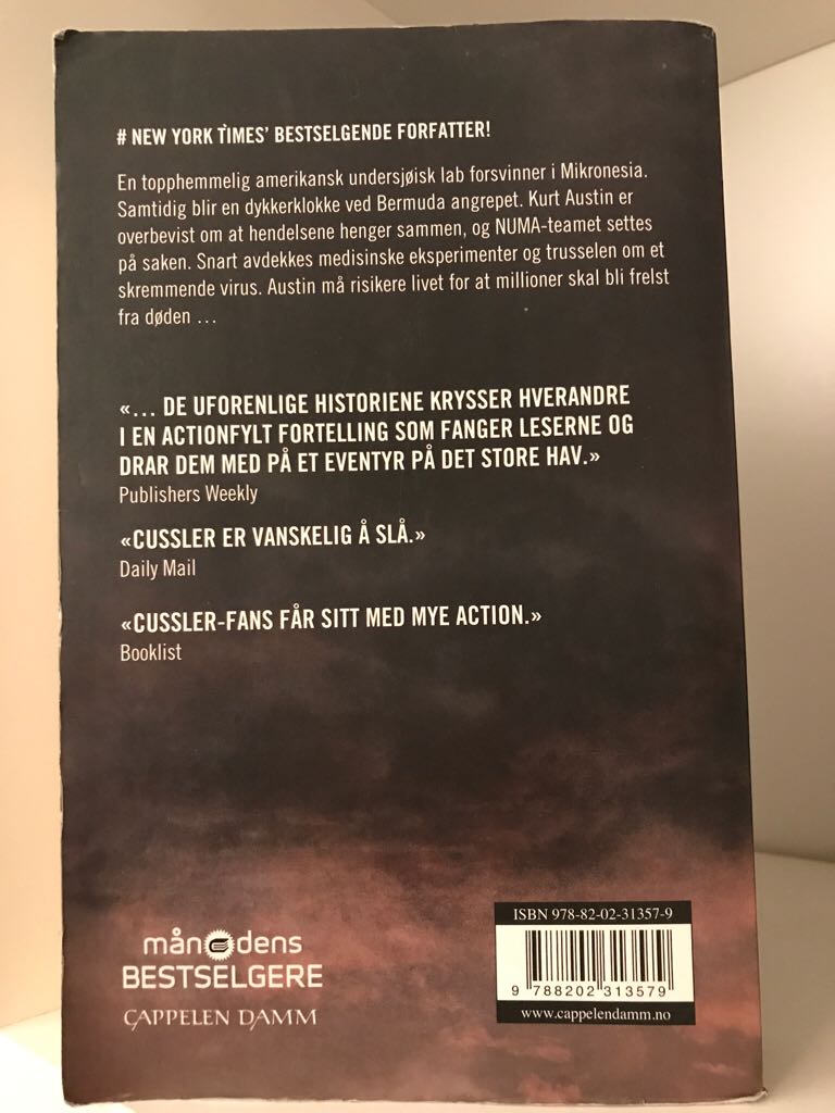 Medusa - Clive Cussler (Paperback) book collectible [Barcode 9788202313579] - Main Image 2