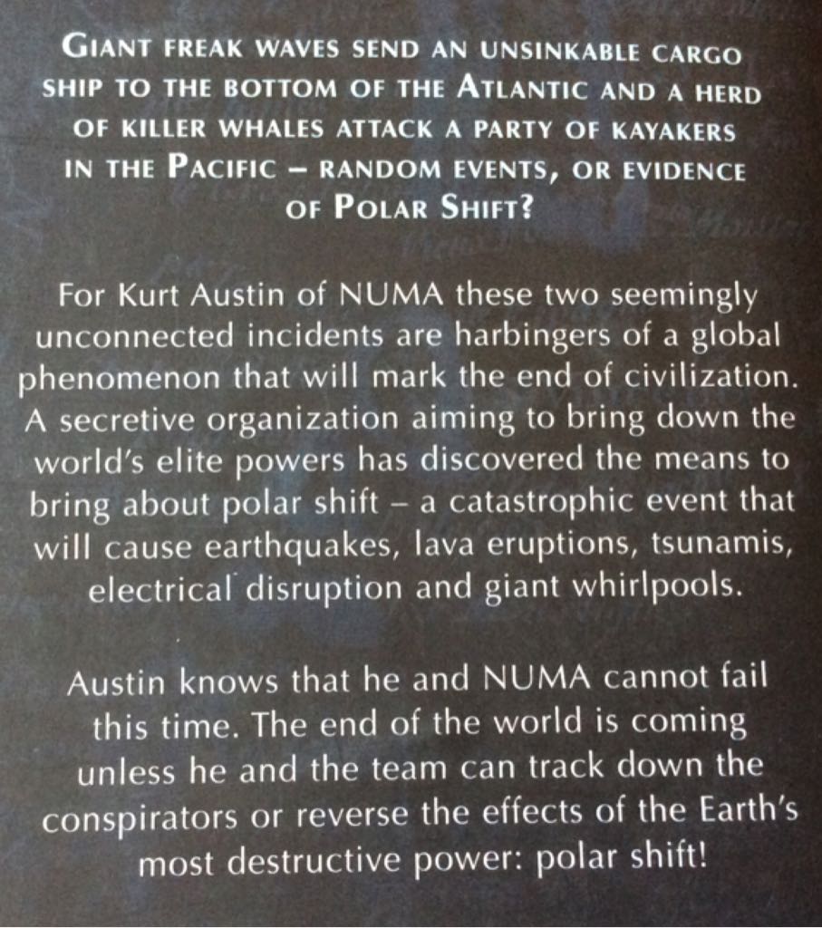 #6 Polar Shift - Clive Cussler (Penguin Books - Hardcover) book collectible [Barcode 9780141017723] - Main Image 2