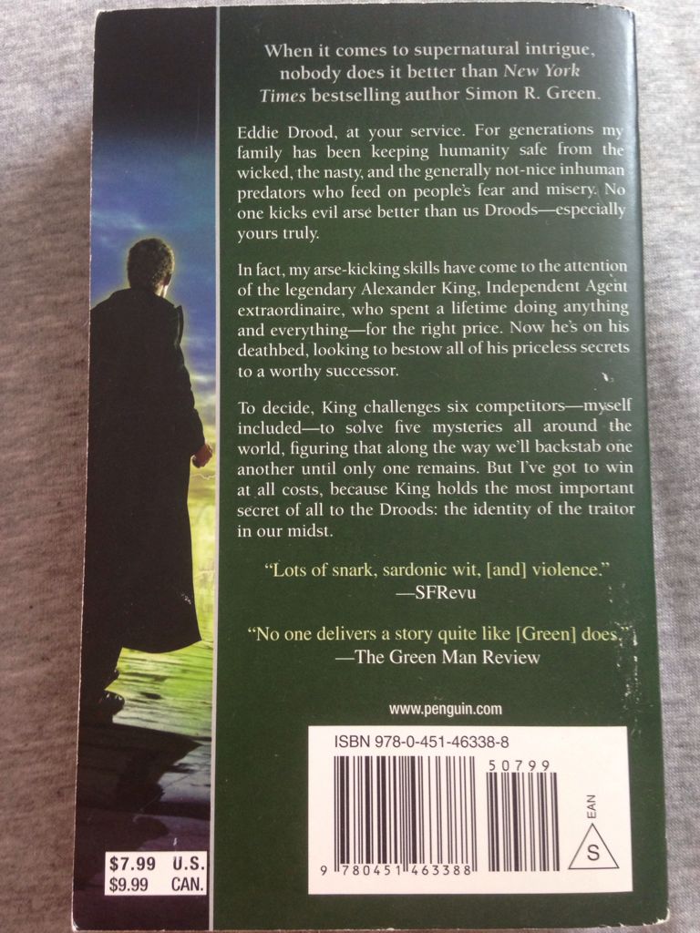 The Spy Who Haunted Me - Simon R. Green (ROC Fantasy - Audiobook) book collectible [Barcode 9780451463388] - Main Image 2