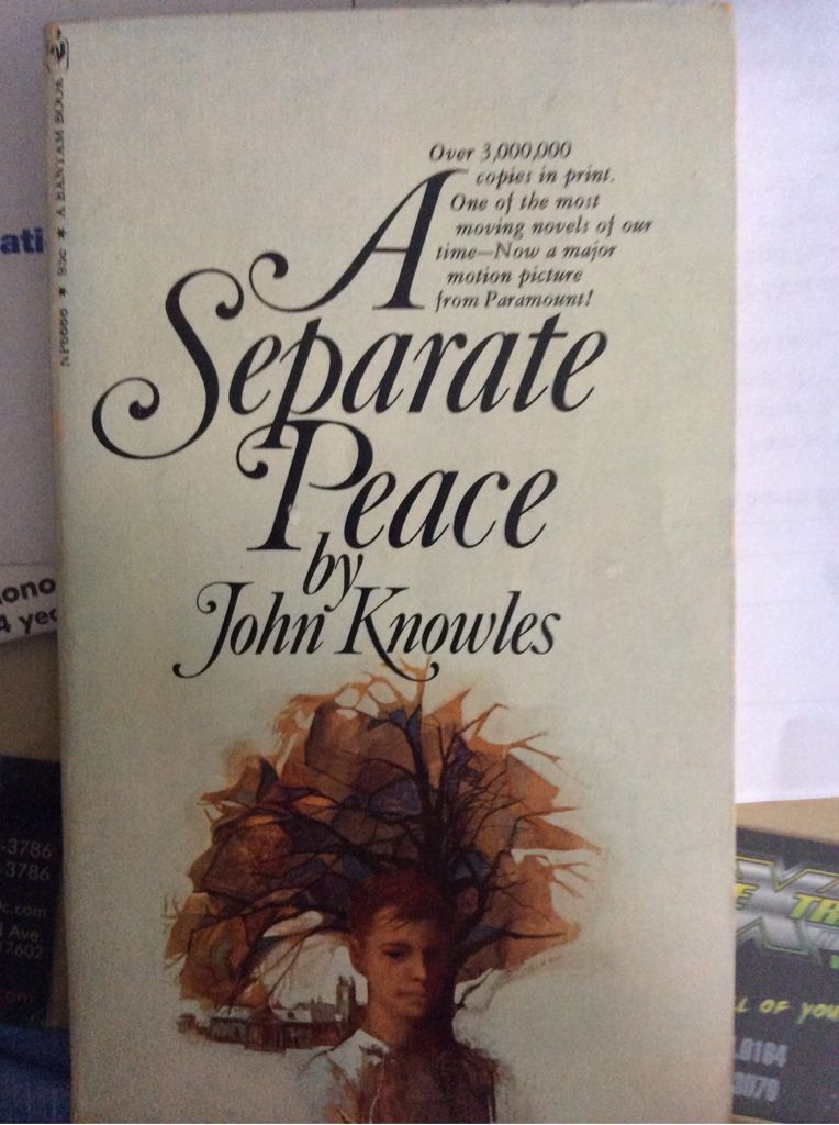 A Separate Peace - John Knowles book collectible - Main Image 1