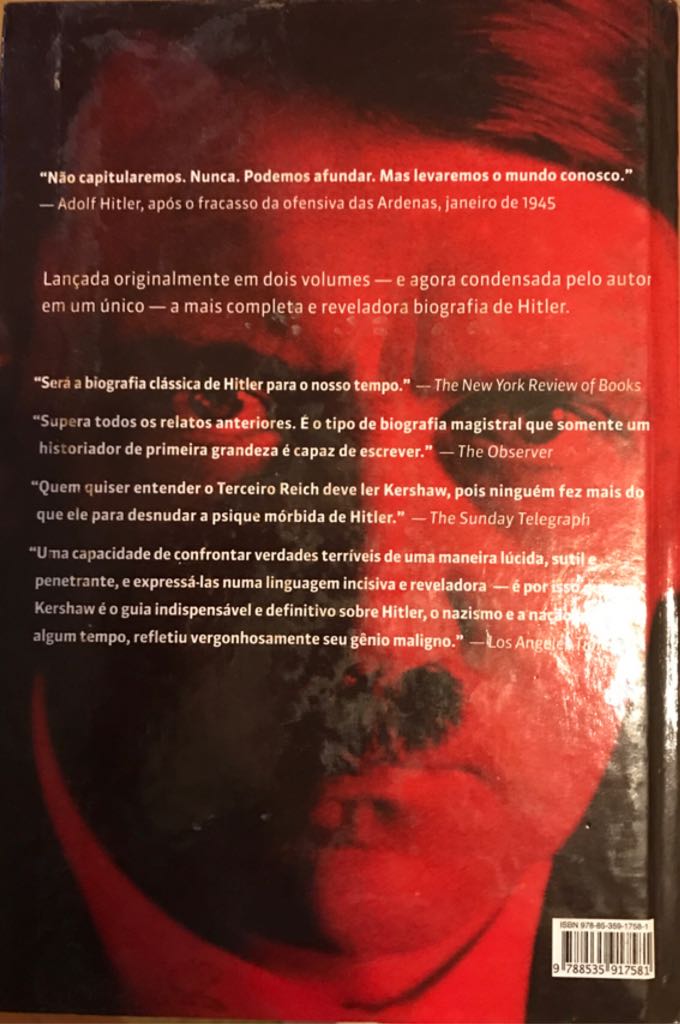 Hitler - Ian kershaw (Companhia das Letras - Kindle) book collectible [Barcode 9788535917581] - Main Image 2