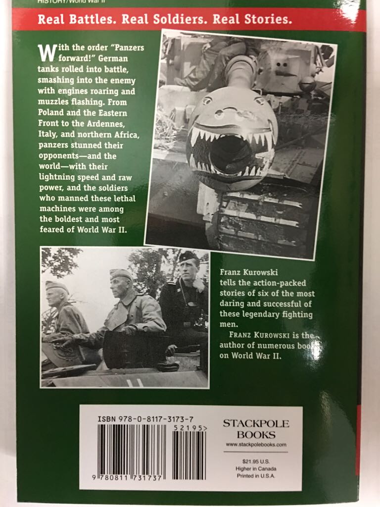 Panzer Aces - Franz Kurowski (Stackpole Books - Paperback) book collectible [Barcode 9780811731737] - Main Image 2