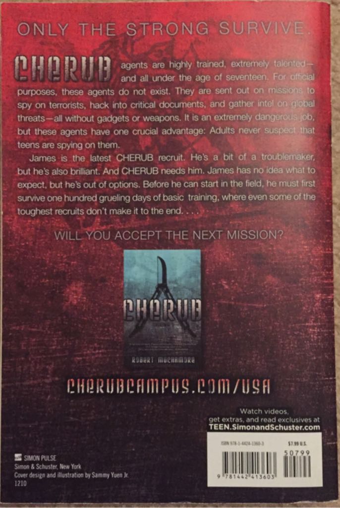 Cherub 1: The Recruit - Robert Muchamore (Simon Pulse - Paperback) book collectible [Barcode 9781442413603] - Main Image 2