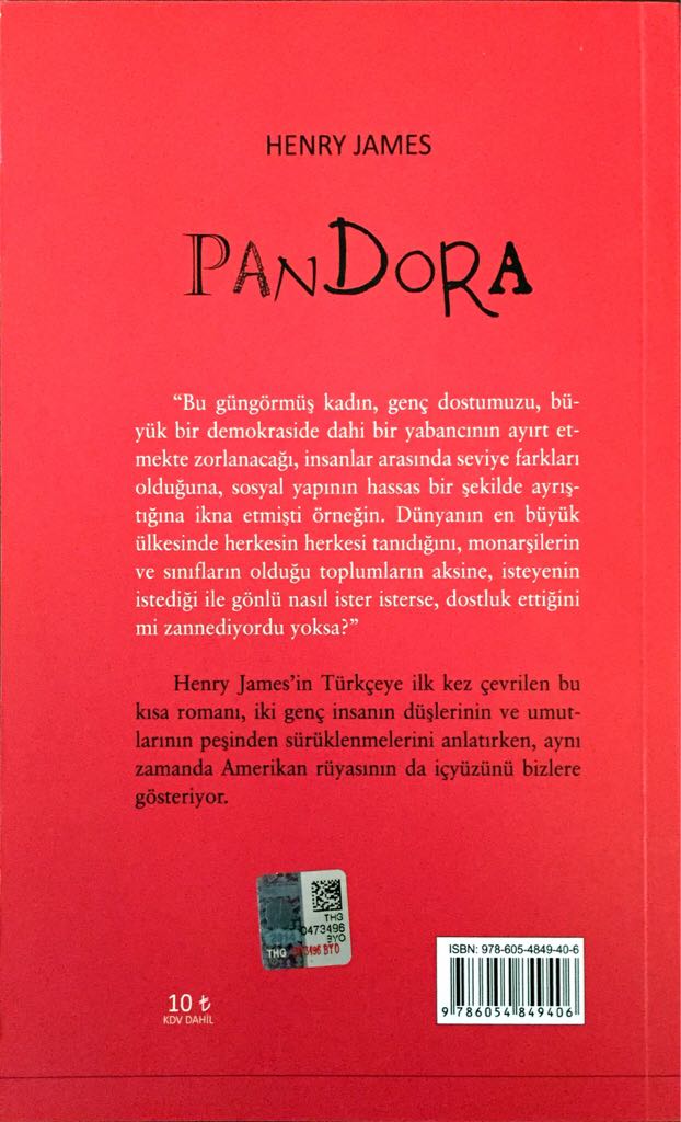 Pandora  (Aylak Adam - Paperback) book collectible [Barcode 9786054849406] - Main Image 2