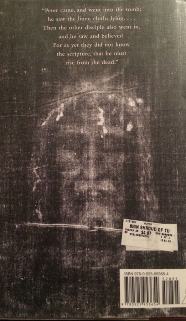 The Sign - Thomas De Wesselow (Penguin Group (USA) - Hardcover) book collectible [Barcode 9780525953654] - Main Image 2