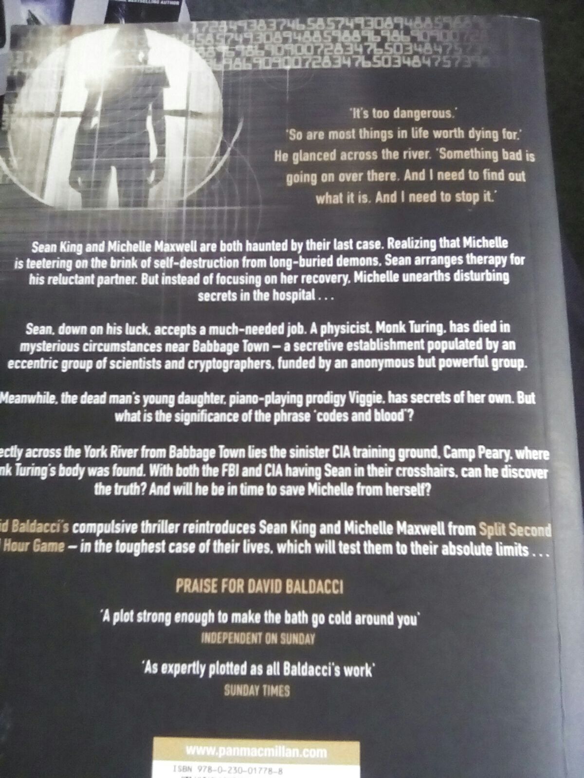 Simple Genius - David Baldacci (Macmillan - Paperback) book collectible [Barcode 9780230017740] - Main Image 2