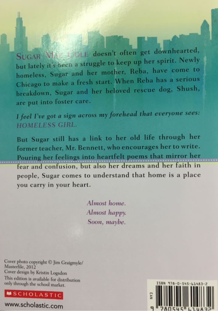 Almost Home - Joan Bauer (Scholastic Inc. - Paperback) book collectible [Barcode 9780545614832] - Main Image 2