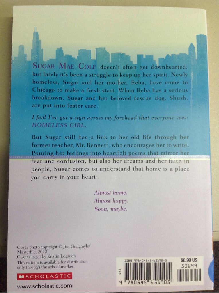 Almost Home - Joan Bauer (A Scholastic Press - Paperback) book collectible [Barcode 9780545651905] - Main Image 2